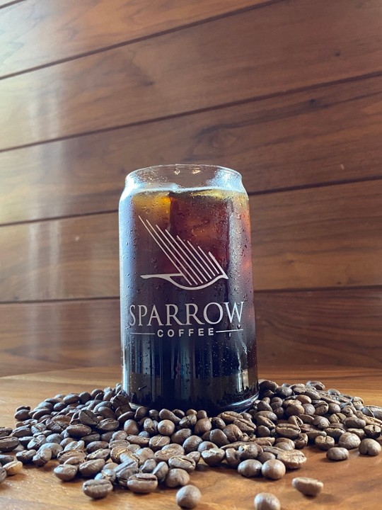 Sparrow Logo Glass