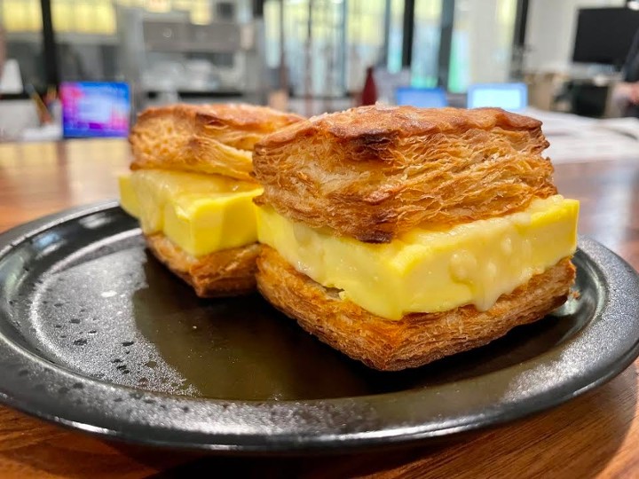 Flaky Biscuit, Egg and Cheese