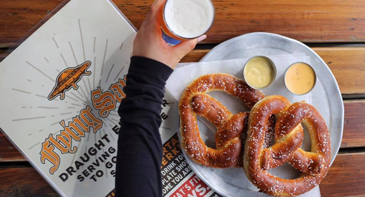 Party Food Big Soft Pretzels