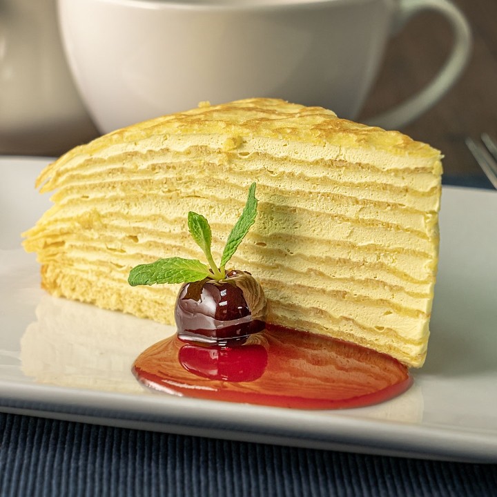 Tropical Crepe cake