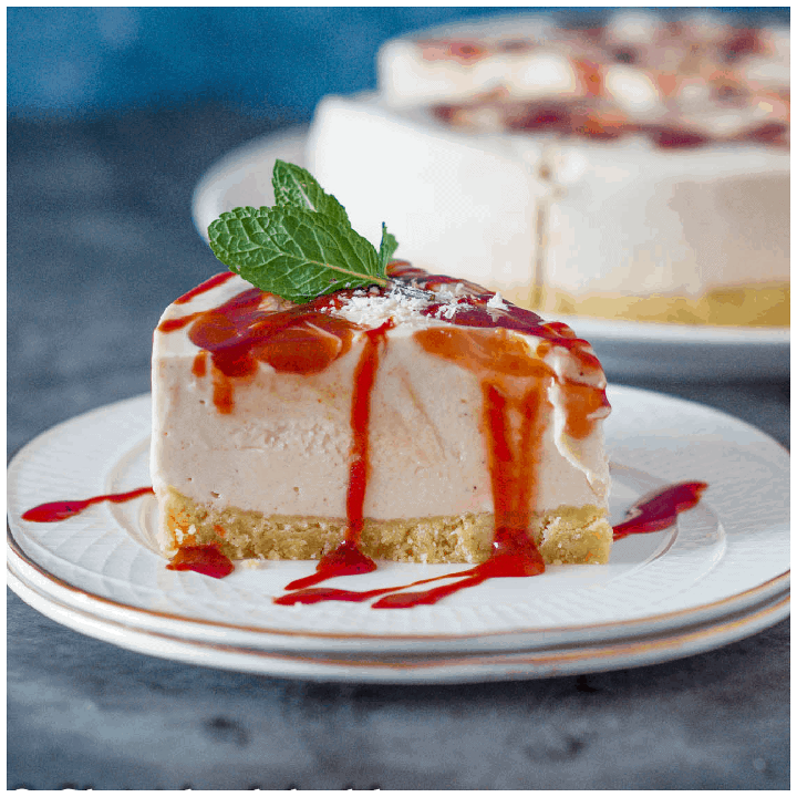 Guava Cheese cake ( Gluten free)