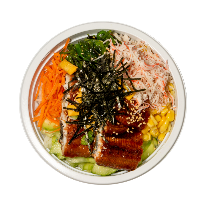 Paradise Eel Bowl [cooked]