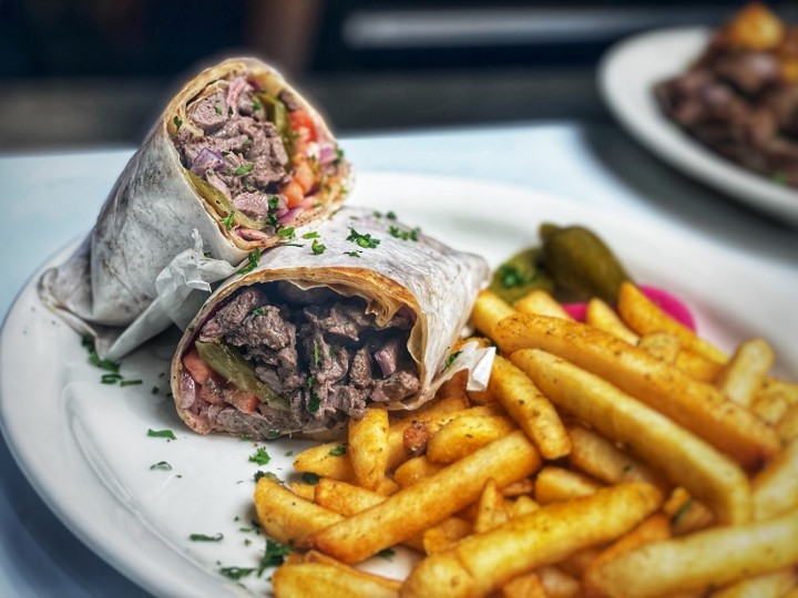 BEEF SHAWARMA WRAP