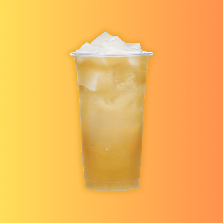 Pineapple Tea Almond Jelly Frappe🍍
