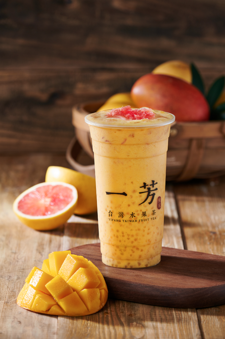 Mango Pomelo Sago Frappe🥭