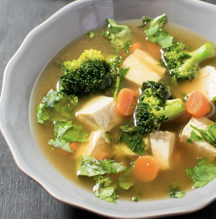 Tofu veggies soup ((gluten free)