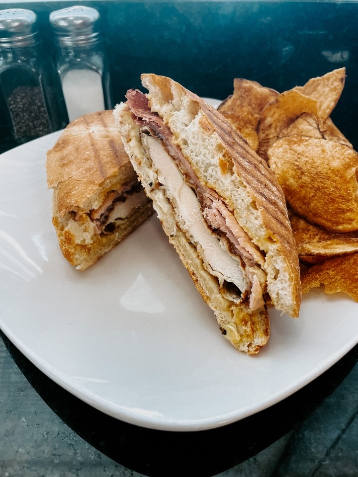 Proscuitto and Fig Panini