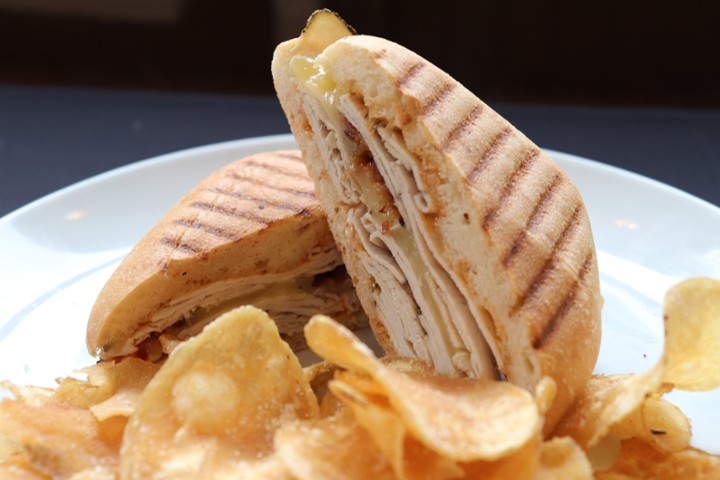 Turkey Bacon Cheddar Panini