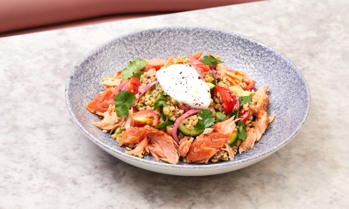 Salmon Freekeh