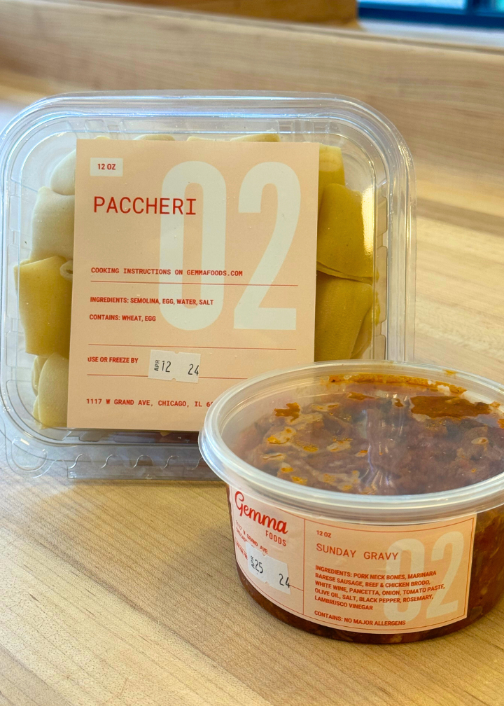 02 Paccheri with Sunday Gravy - kit for 2