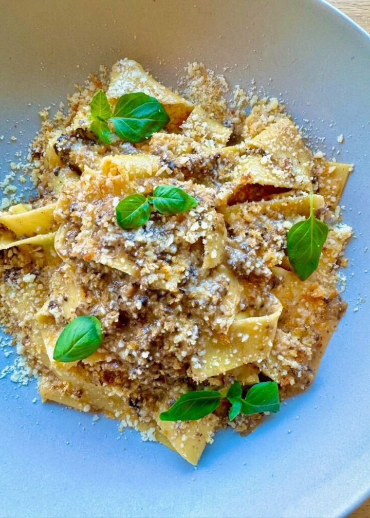 05 Pappardelle with Mushroom “Bolognese”