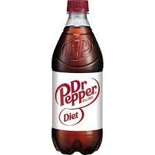 20 oz - Diet Dr Pepper