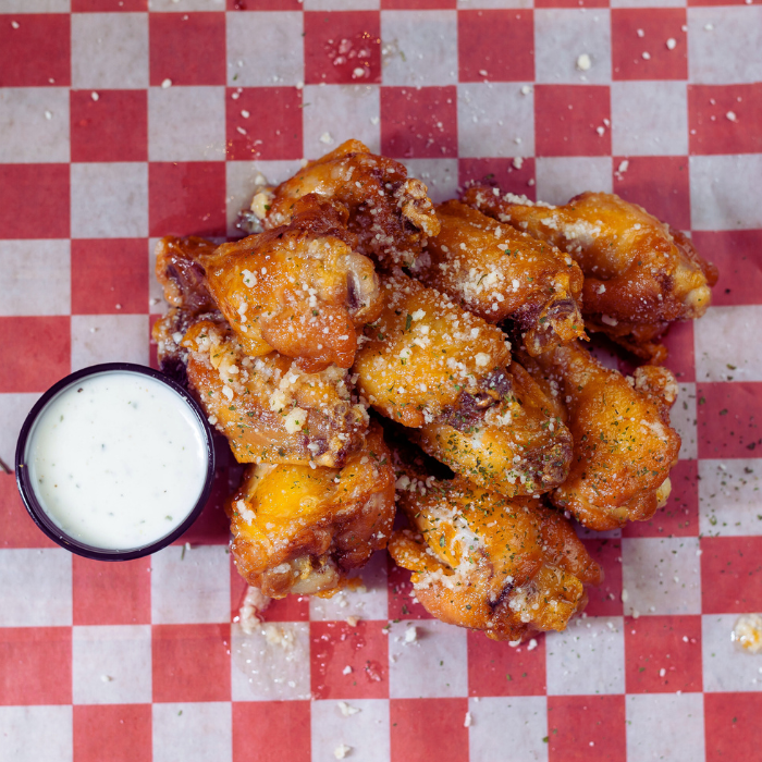 Garlic Parm Wings