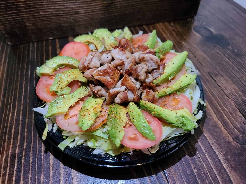 Grilled Chicken Tomato Salad