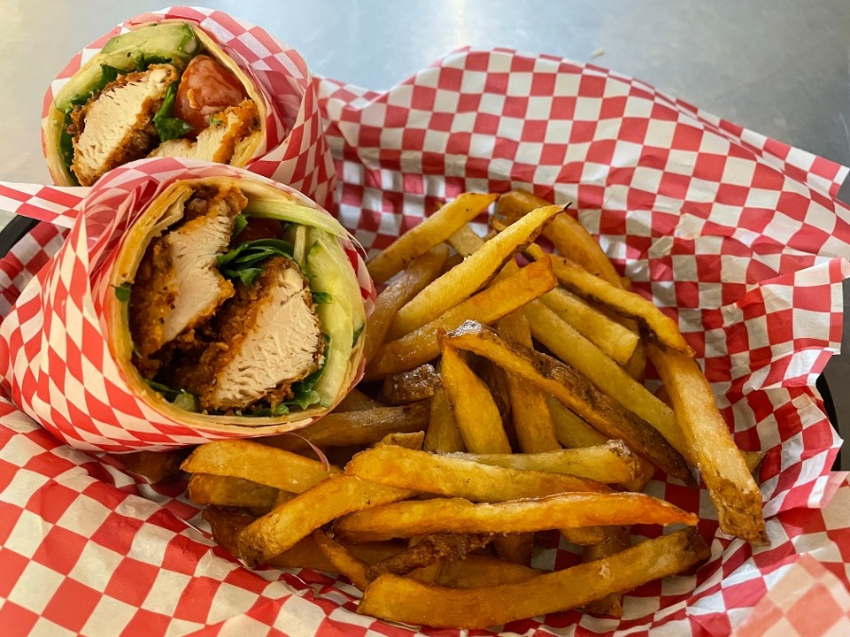 Southern Ranch BLT Chicken Wrap