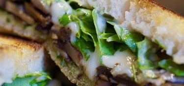 Roasted Mushroom Sandwich