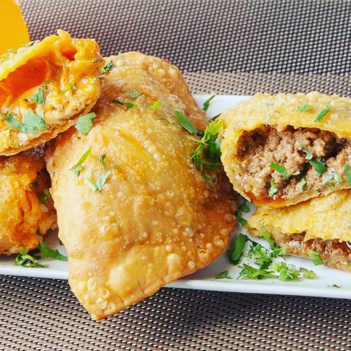 Cheesy Barbacoa Empanadas