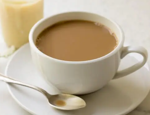 Hot Coffee w/Condensed Milk