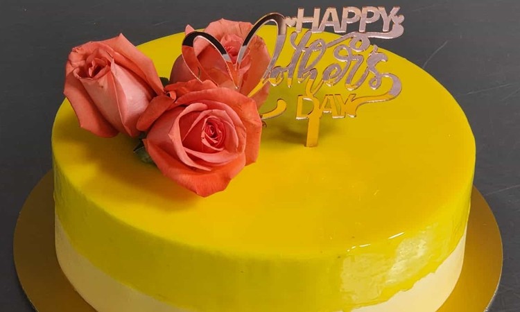 Passion Fruit Mousse Cake 8 Inch