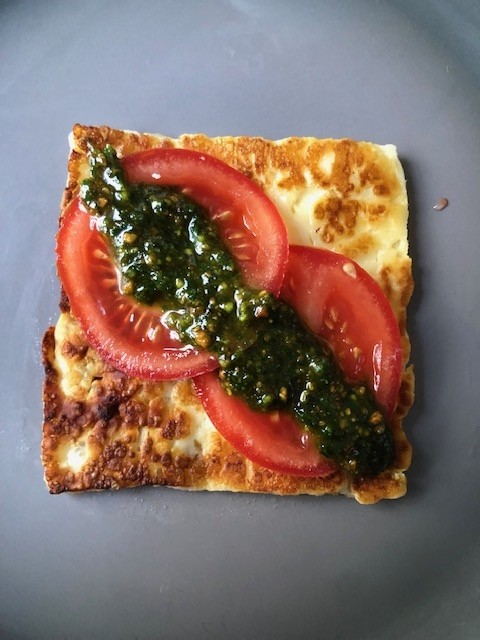 Caprese Open Face