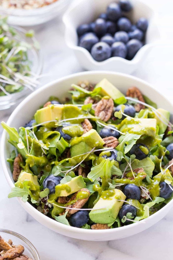 Blueberry Avocado Salad