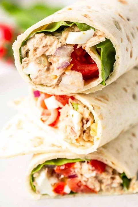 Chick-N Salad Wraps