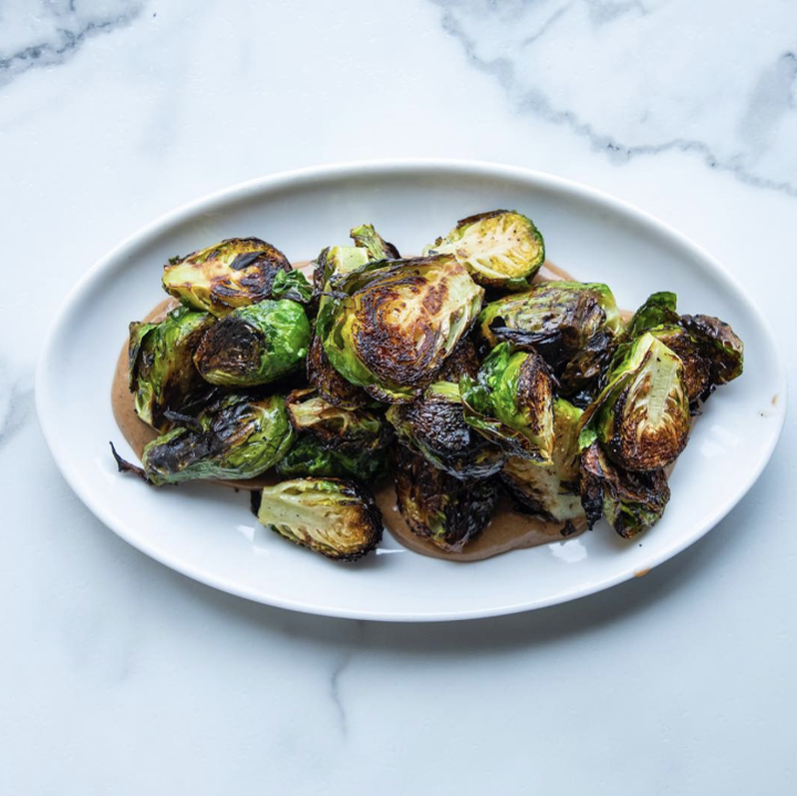 Wood-Fired Brussels Sprouts