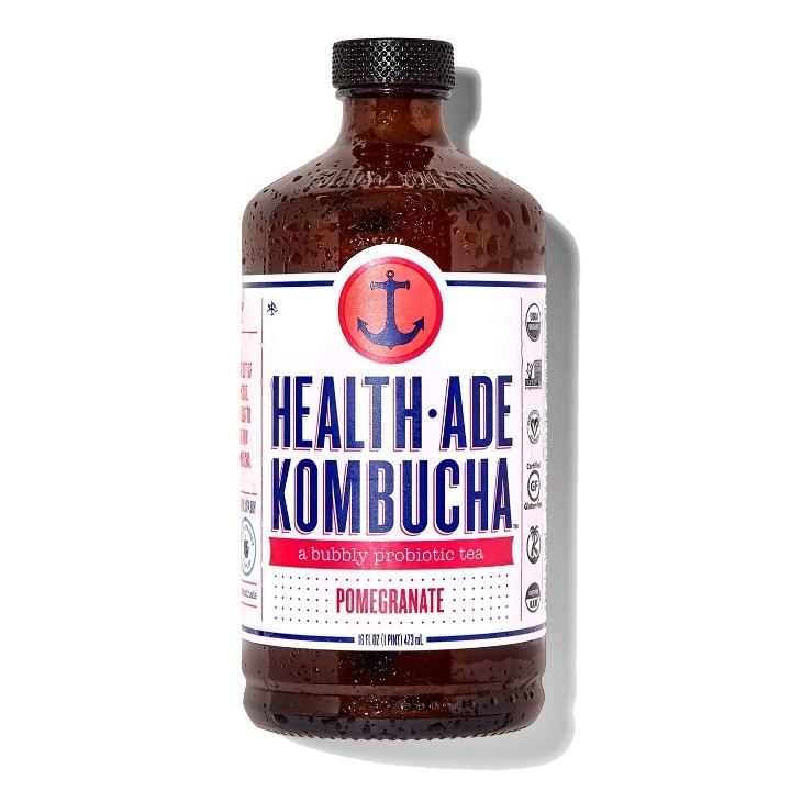 HealthAde Pomegranate Kombucha
