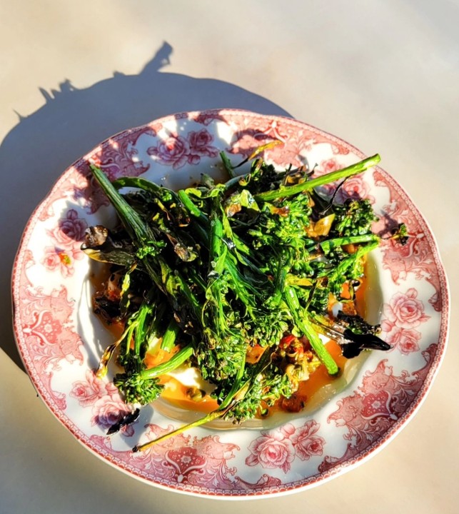 Roasted Sprouting Broccoli