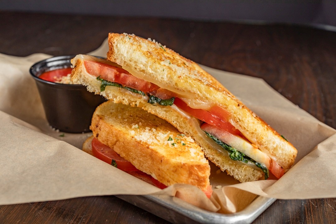 Margherita Grilled Cheese