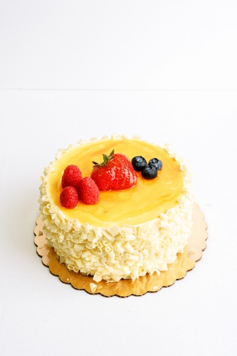 Passion Fruit Mousse Cake 6"