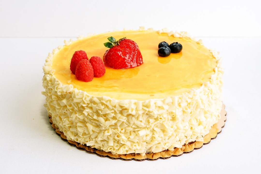 Passion Fruit Mousse Cake 9"