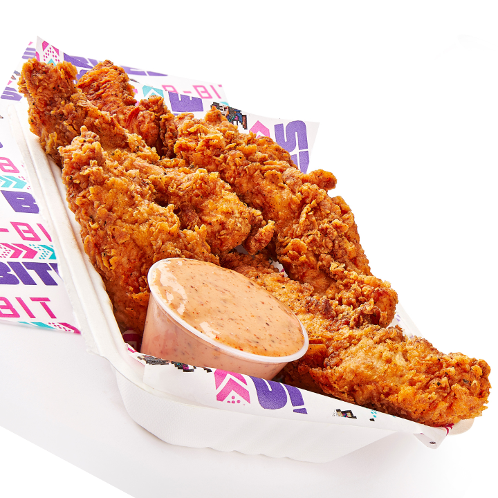 8 Bit Bites Court Street Honey Jerk BBQ Chicken Sandwich