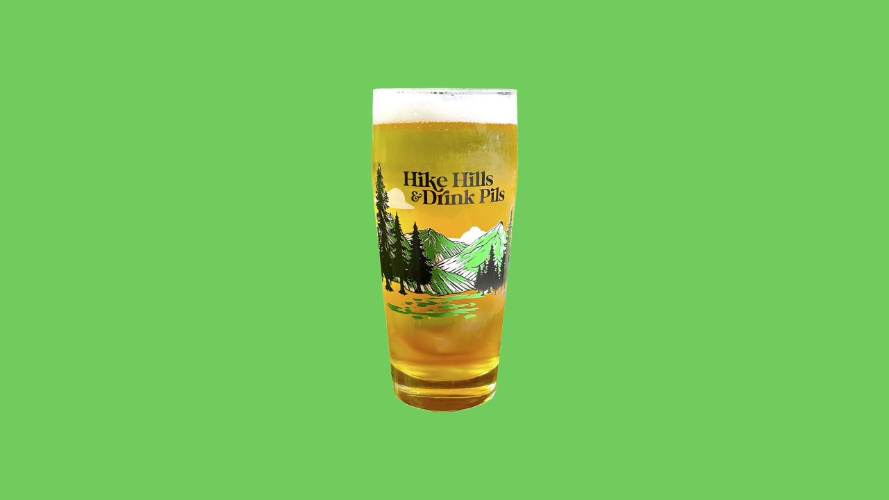 Hike Hills & Drink Pils - Glass