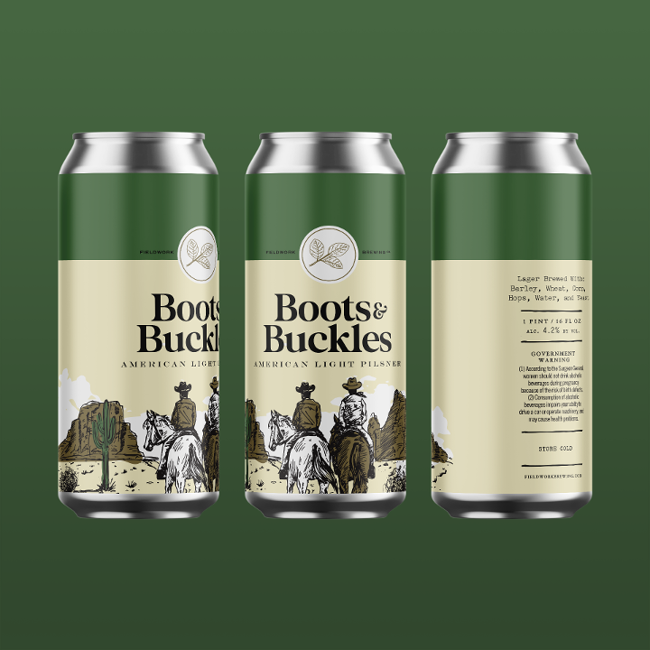 Boots & Buckles 16oz Can