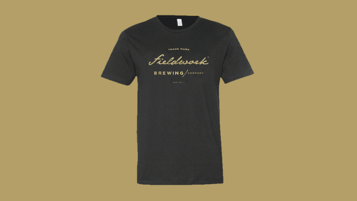 Charcoal/Gold T Shirt