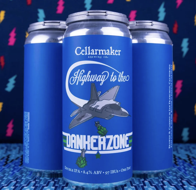 Highway to the Dankerzone (Hazy DIPA) - Cellarmaker Brewing