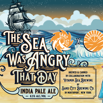 The Sea Was Angry (Hazy DIPA) - Vitamin Sea Brewing