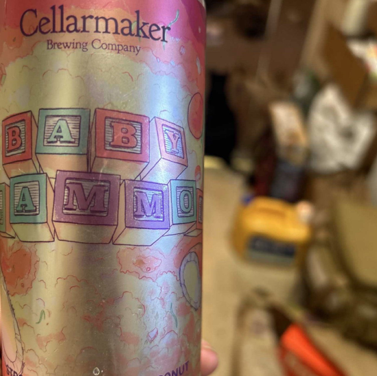 Baby Blammo (Coconut Stout) - Cellarmaker Brewing