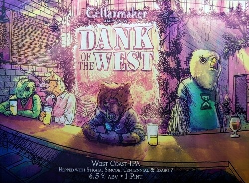 Dank of the West (WC IPA) - Cellarmaker Brewing Company