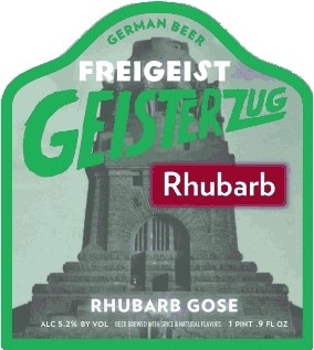 Geisterzug Rhubarb (Sour Gose Ale) - Freigeist