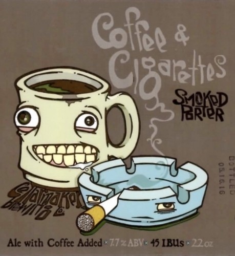 Coffee & Cigarettes (Smoked Coffee Porter) - Cellarmaker Brewing