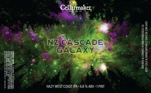 NZ Cascade Galaxy (Hazy WC IPA) - Cellarmaker Brewing