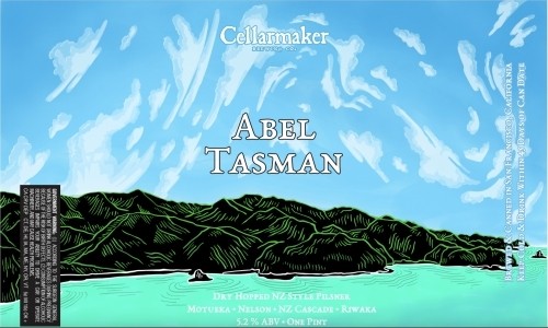 Abel Tasman (NZ Pilsner) - Cellarmaker Brewing