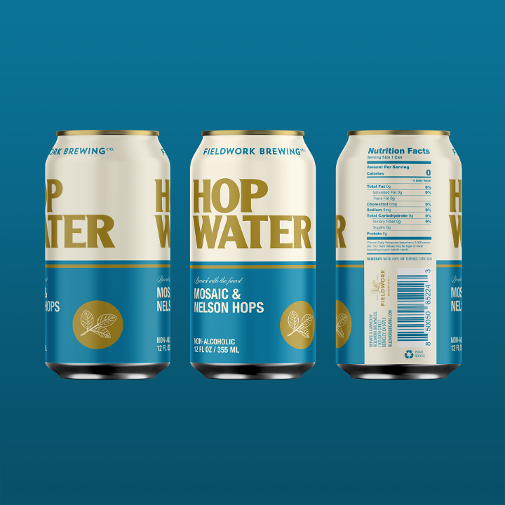 Hop Water (Nelson & Mosaic) 6-Pack of 12oz Cans