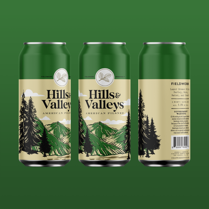 Hills & Valleys 16oz Can