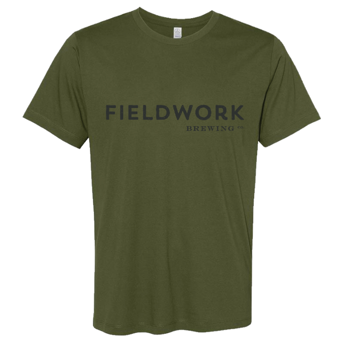 X-Small Military Green Surplus Logo T-Shirt