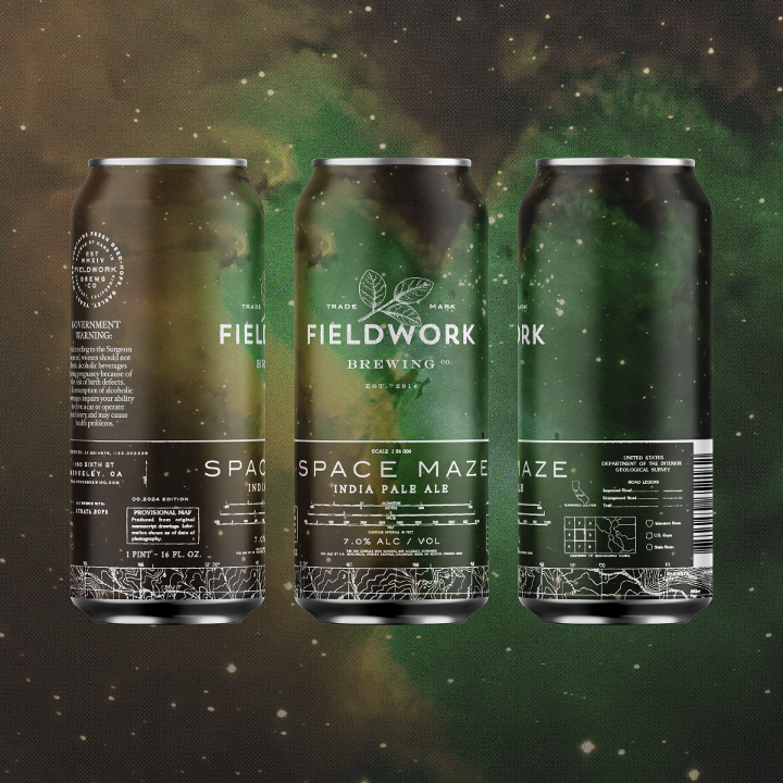 Space Maze 16oz Can