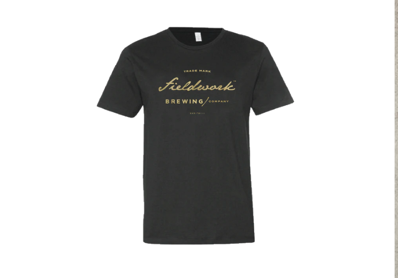 Large Charcoal/Gold T Shirt