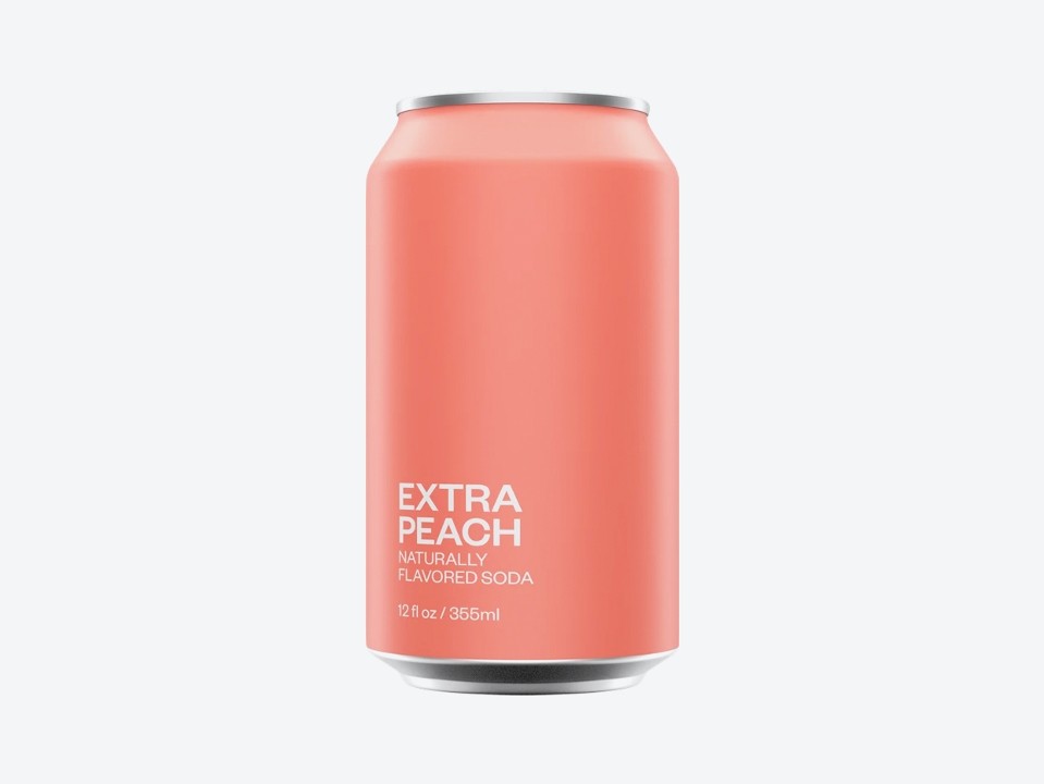 United Soda Extra Peach